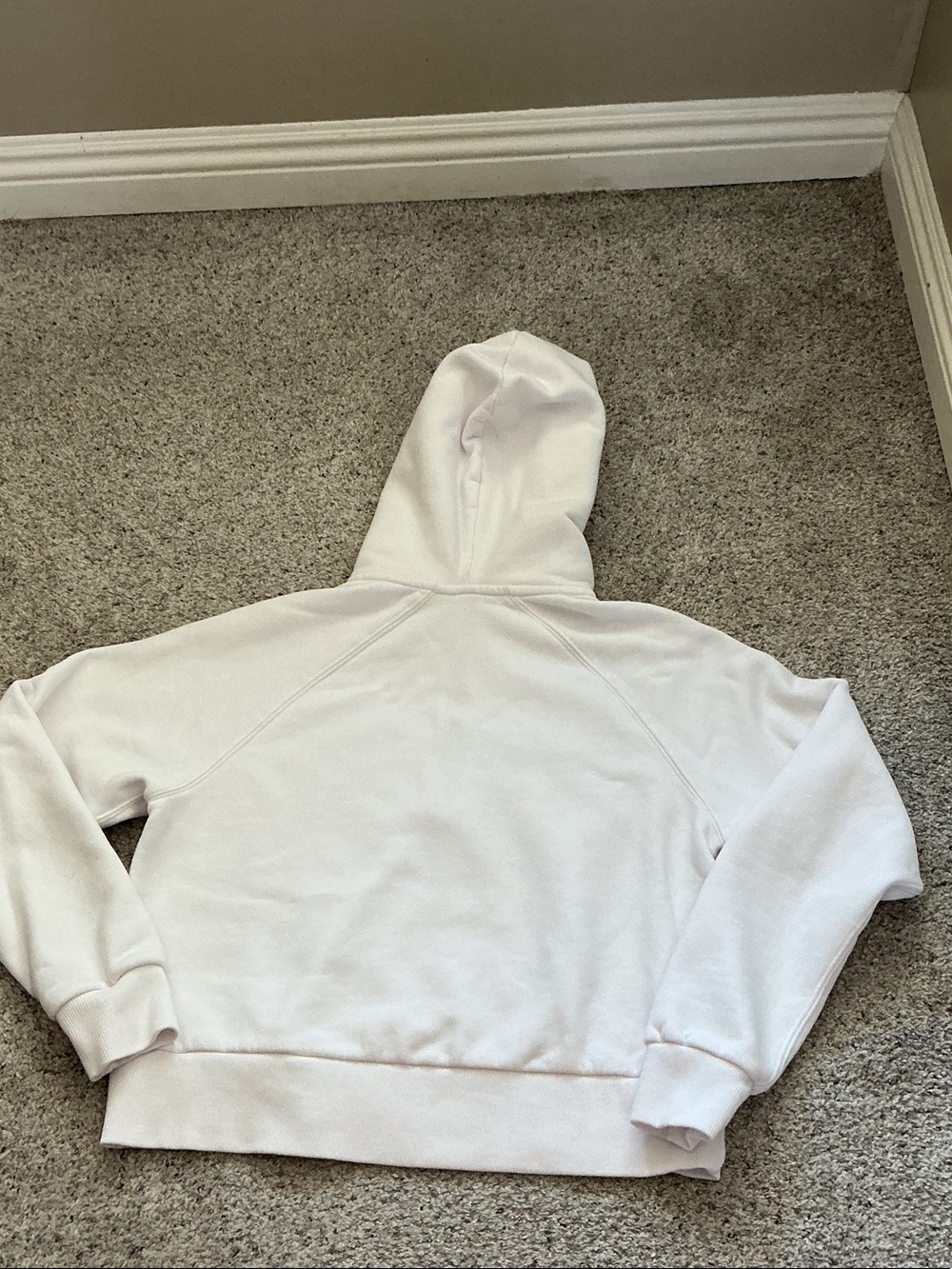 Vuori Restore Half-Zip Hoodie ~ White - Picture 11 of 12